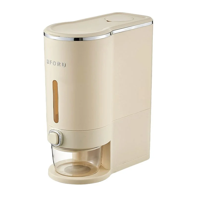 Press-to-Dispense Rice Container (5 kg / 10 kg)